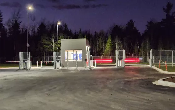 Gate Operators and Access Control Fence Masonry Image