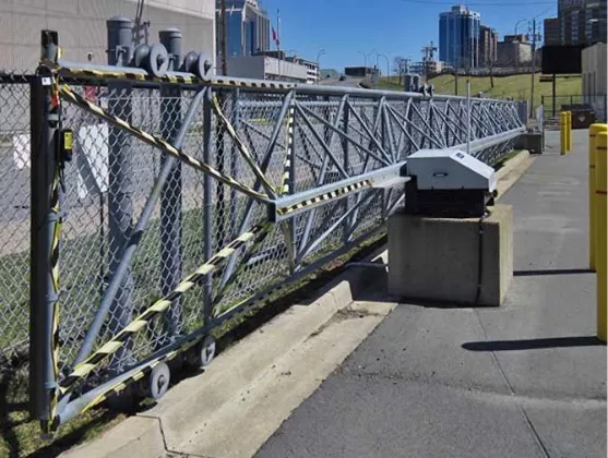 Gate Operators and Access Control Fence Masonry Image