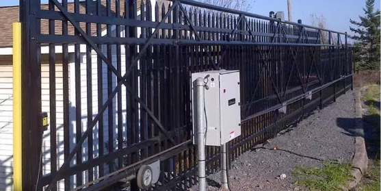 Gate Operators and Access Control Fence Masonry Image