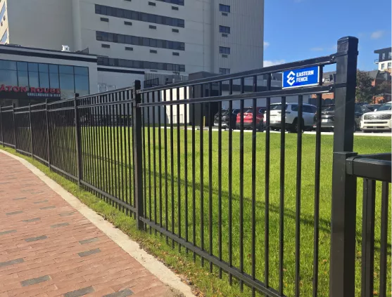 Ornamental Iron Fence Masonry Image
