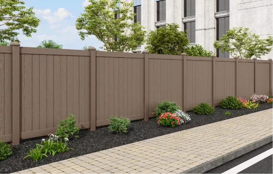 PVC Fence Masonry Image
