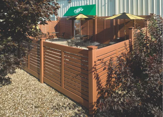 PVC Fence Masonry Image