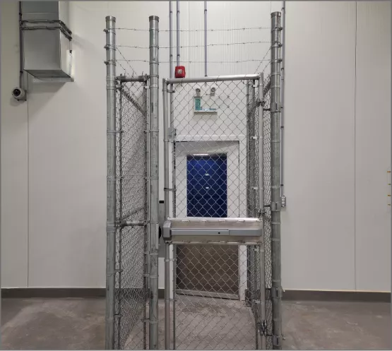 Industrial High-Security Fences and Gate Systems Masonry Image