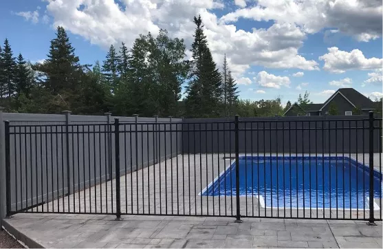 Ornamental Iron Fence Masonry Image
