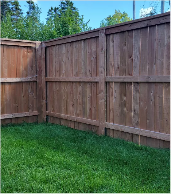 Wooden Fence Mansory Image